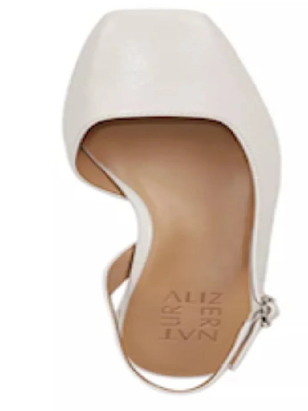 Naturalizer Women's Jayla Mid-Heel Square Toe Slingback Pumps